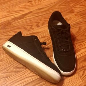 Nike Air Force 1 Low Retro QS Canvas Black/White